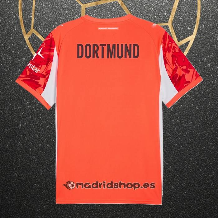 Camiseta Borussia Dortmund Portero Segunda 25-26 Rojo